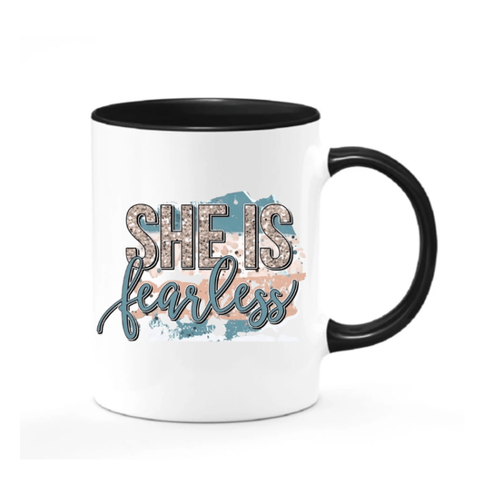 Simpli Mugs She is Fearless Mug