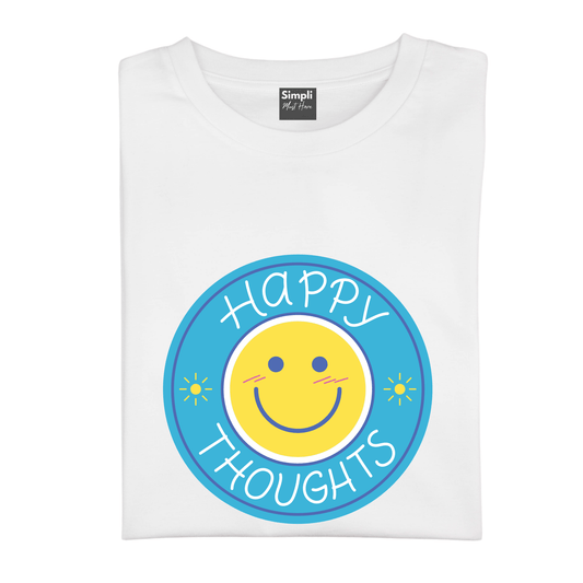 Simpli Shirts Happy Thoughts Tshirt