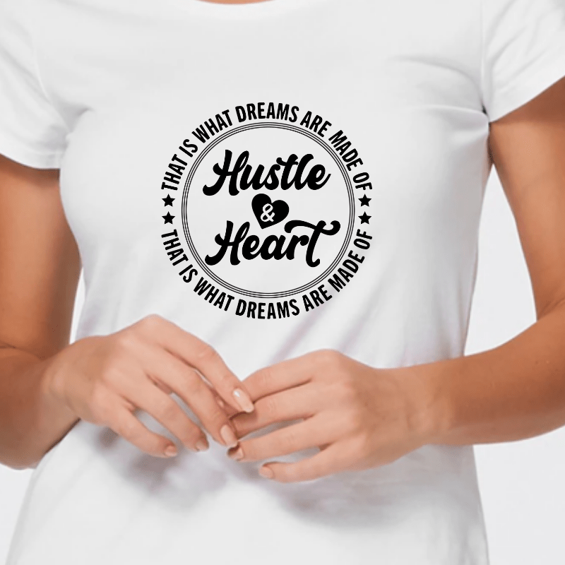 Simpli Shirts Hustle & Heart Tee