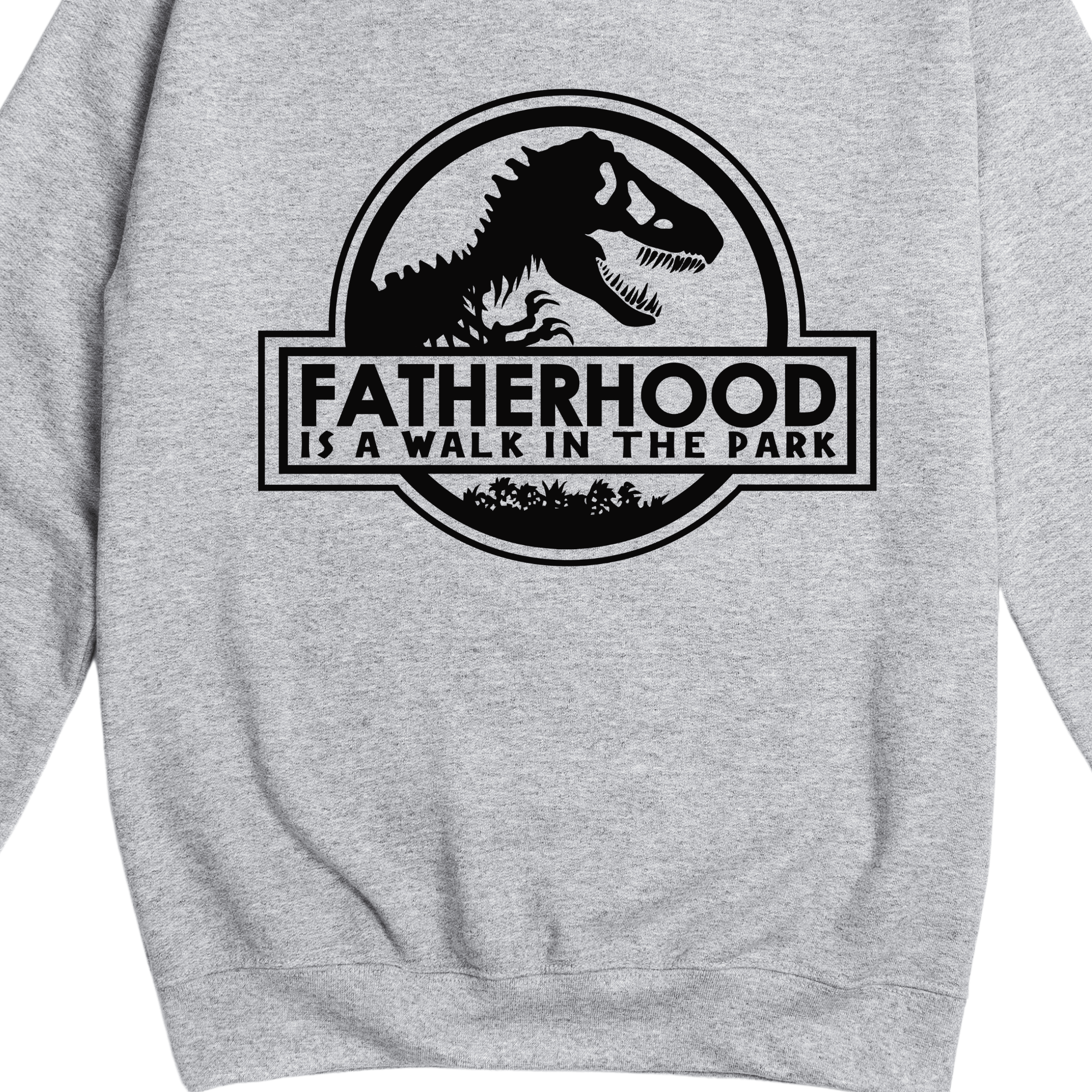 Simpli Sweatshirt S / Fatherhood / Grey Motherhood is a Walk in the Park Jumper