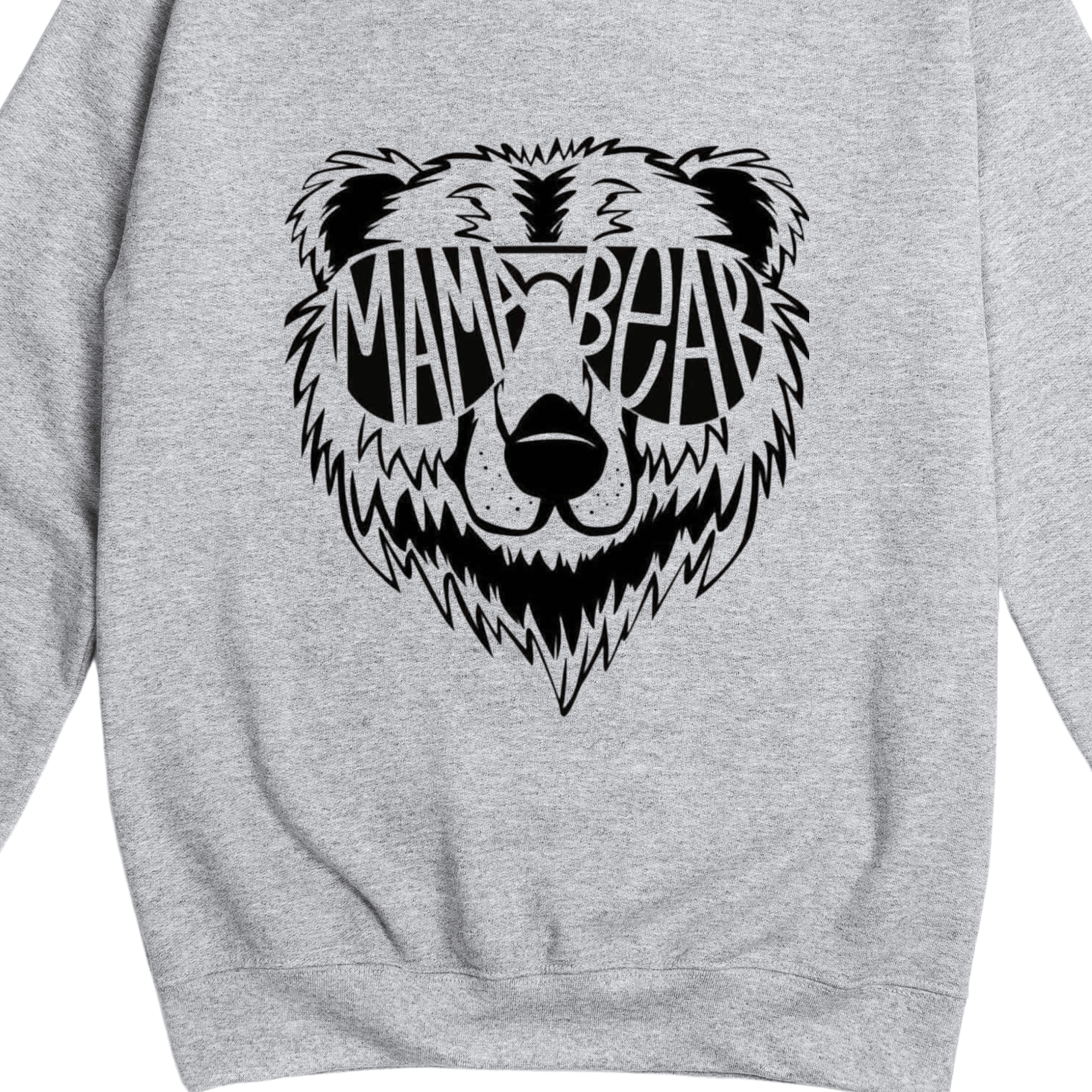 Simpli Sweatshirt S / Grey Mama Bear Jumper