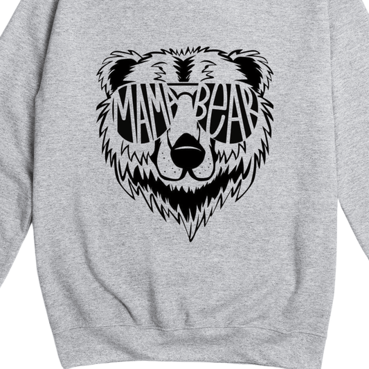 Simpli Sweatshirt S / Grey Mama Bear Jumper