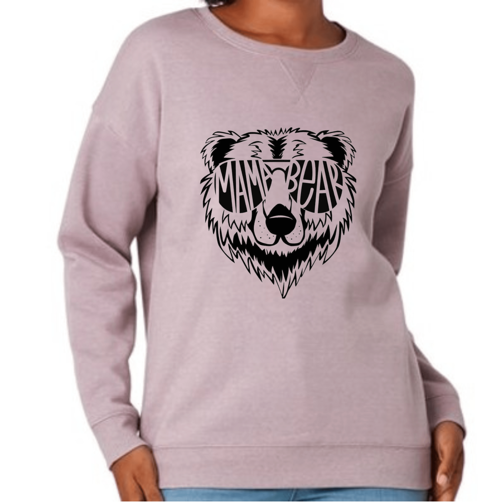Simpli Sweatshirt S / Lilac Mama Bear Jumper