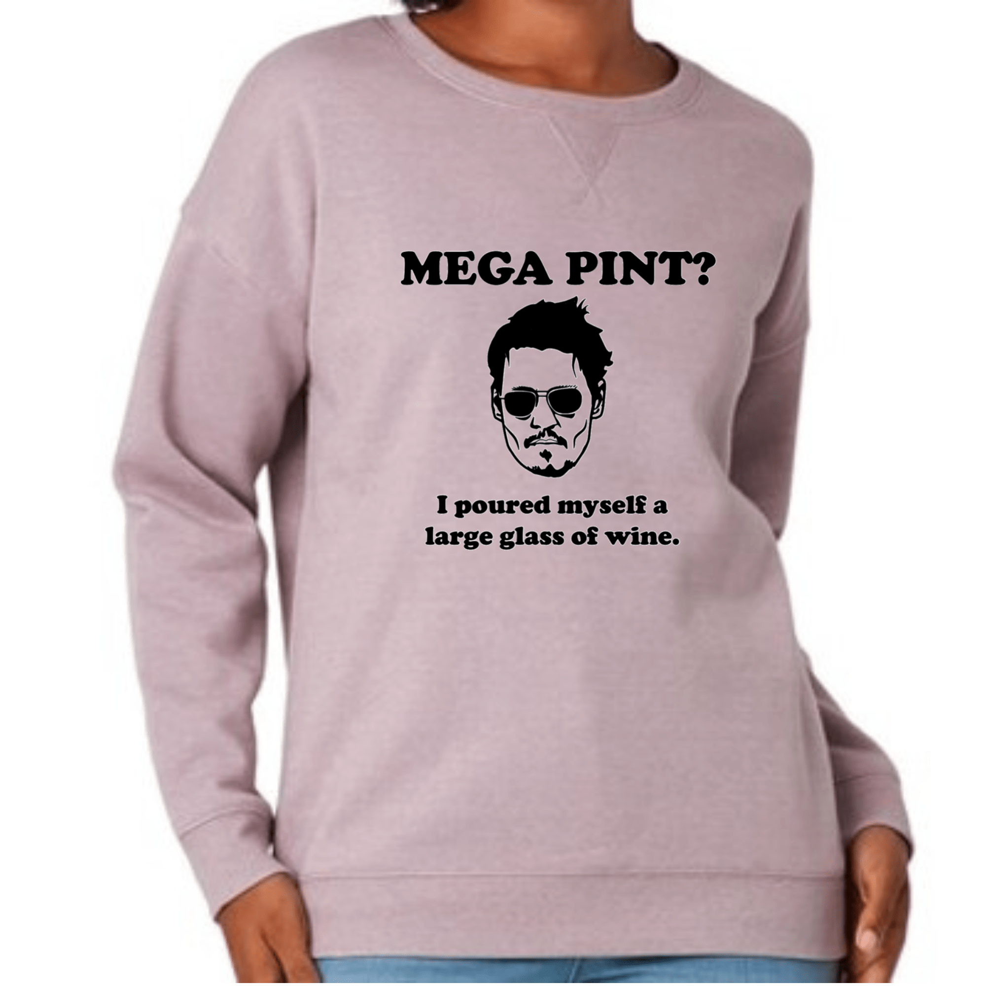 Simpli Sweatshirt S / Lilac Mega Pint Jumper
