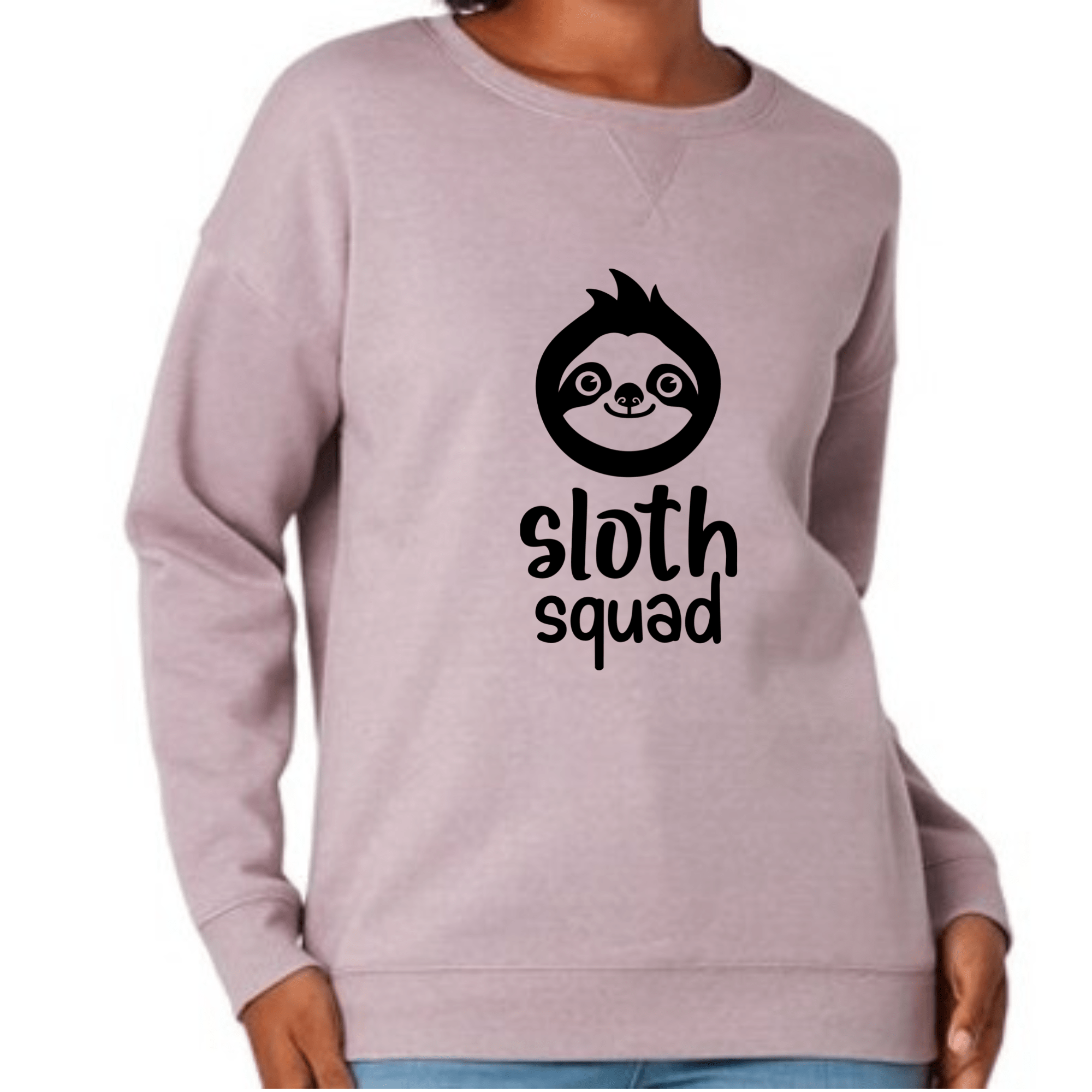 Simpli Sweatshirt S / Lilac Sloth Squad Jumper