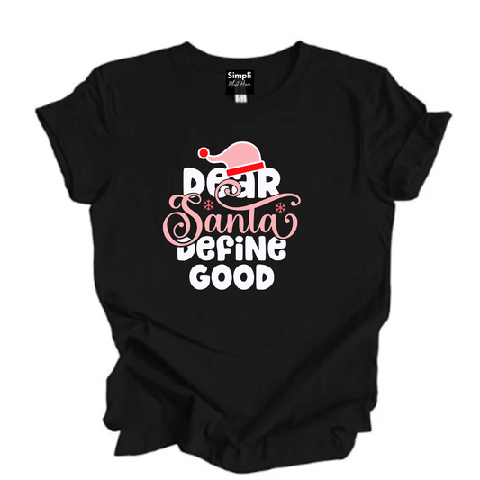 Simpli tshirt Black / XS Define Good Tshirt