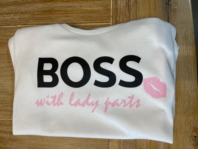 Simpli tshirt BOSS with Lady Parts Tee