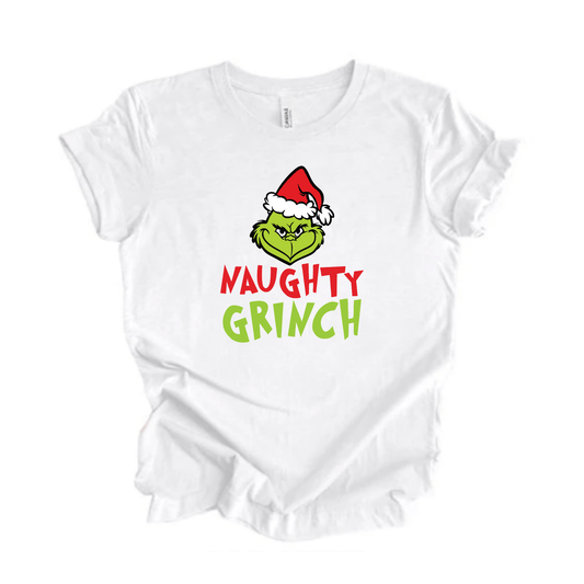 Simpli tshirt Naughty Grinch Tshirt