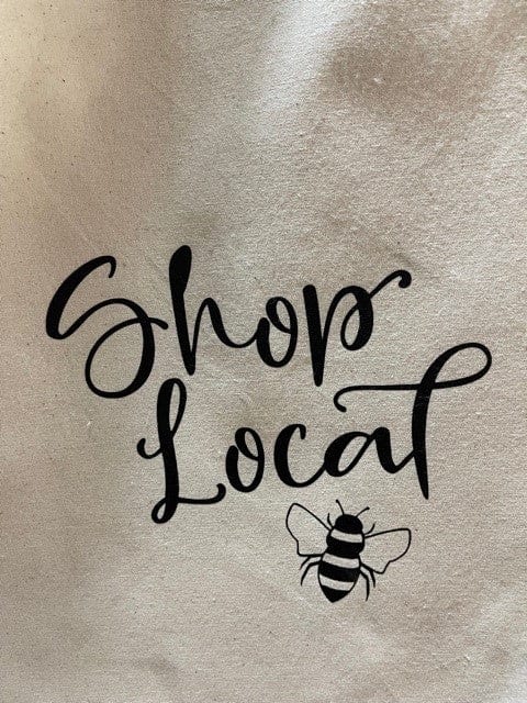 SimpliMust Paper & Plastic Shopping Bags Shop Local Tote Bag
