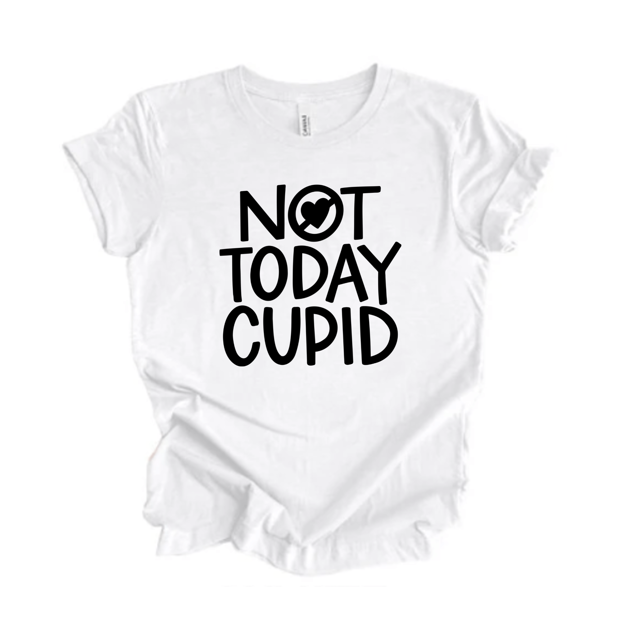 SimpliMust tshirt Not Today Cupid Tshirt