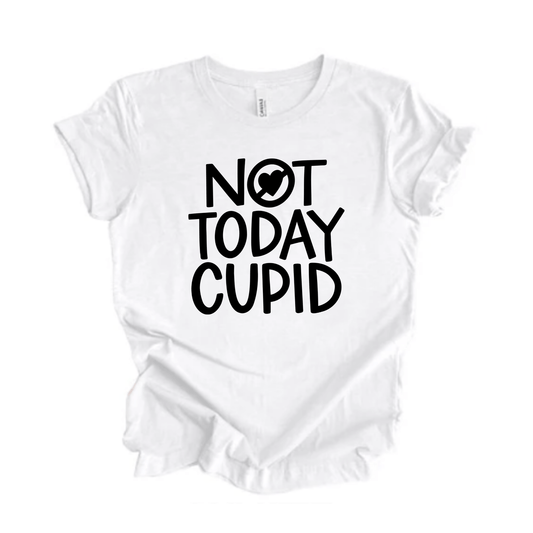 SimpliMust tshirt Not Today Cupid Tshirt